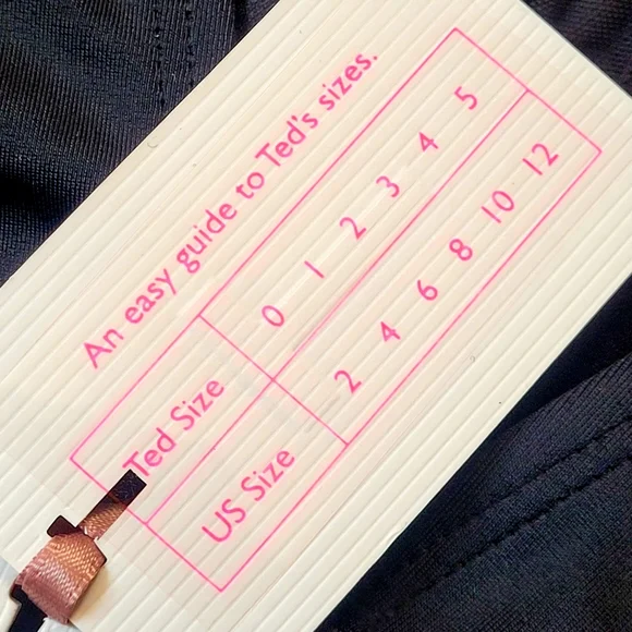 NWT Ted Baker Mesh Panel One Piece Halter Swimsuit in Black 6 - Picture 11 of 11